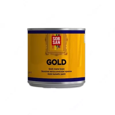 Sob San Золотая металлическая краска (0