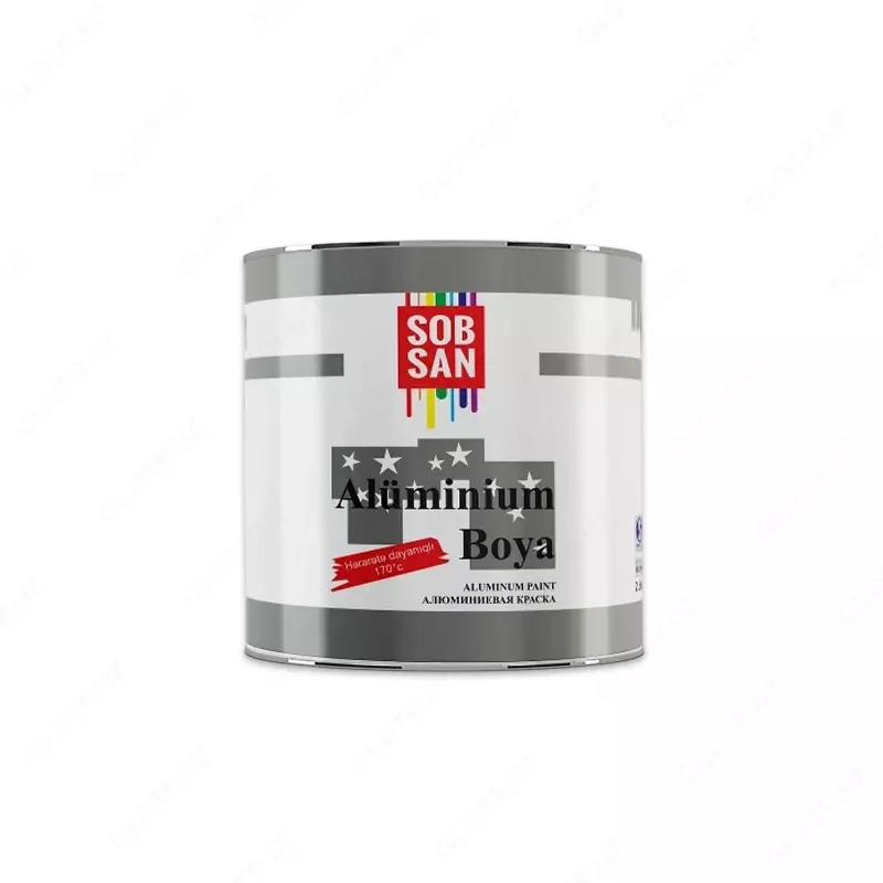 SOB SAN Aluminium Алюминиевая краска (125 мл).