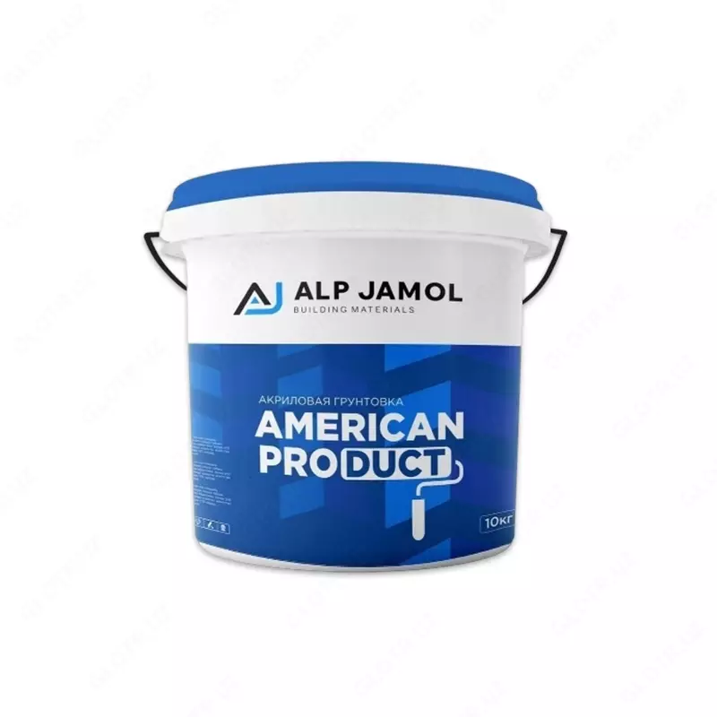 ALP JAMOL Акриловая грунтовка (10 кг) – высококачественная универсальная акриловая грунтовка предназначенная для подготовки различных поверхностей перед нанесением отделочных материалов.