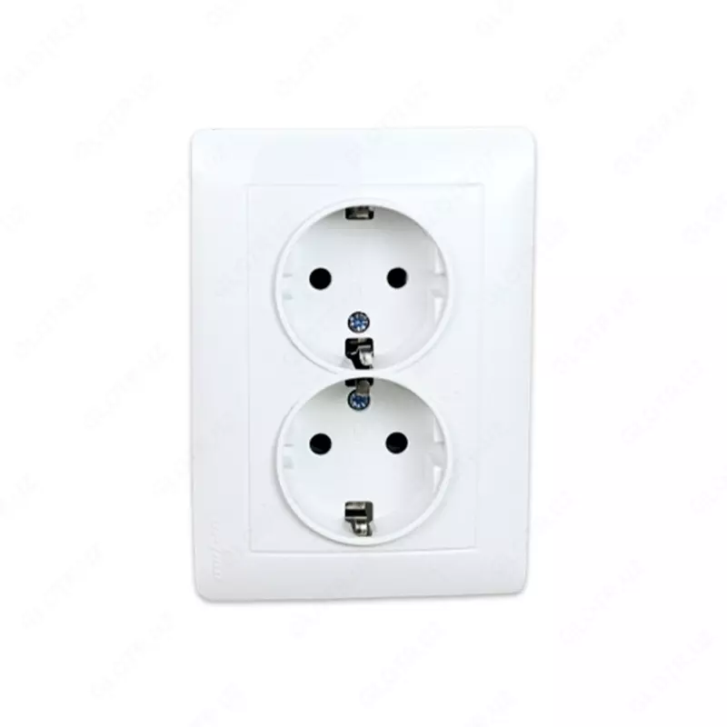 Camilla PRIME 2-xonali 16A rozetka — u elektr jihozlarini ishonchli va xavfsiz ulashni ta’minlaydi