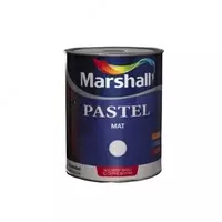 PASTEL MAT BEYAZ 2 5L — bu Marshall brendining mat bo‘yog‘i bo‘lib  yog‘och  metall sirtlarni bo‘yashda qo‘llaniladi va uzoq muddatli chidamlilikni ta’minlaydi.