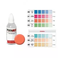 Колер PUFAMIX 20 мл (1-14) — это универсальный концентрат для тонирования предназначен для придания цвета краски и лаки