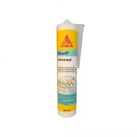 Sika Sikasil Universal — это однокомпонентный  не содержащий растворителей силиконовый герметик.