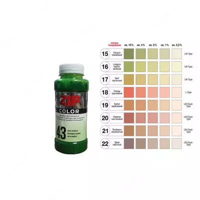 Колер ZIP COLOR (оттенки 15-22 )