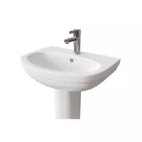 Раковина с пьедесталом EKOKERAMA COMPATTO (Модель 0110)