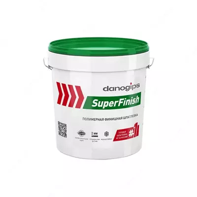 Danogips SuperFinish polimerli foydalanishga tayyor shpatlyovka