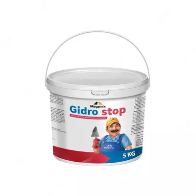 Megamix Gidrostop bir komponentli gidroizolyatsiya (5 kg)