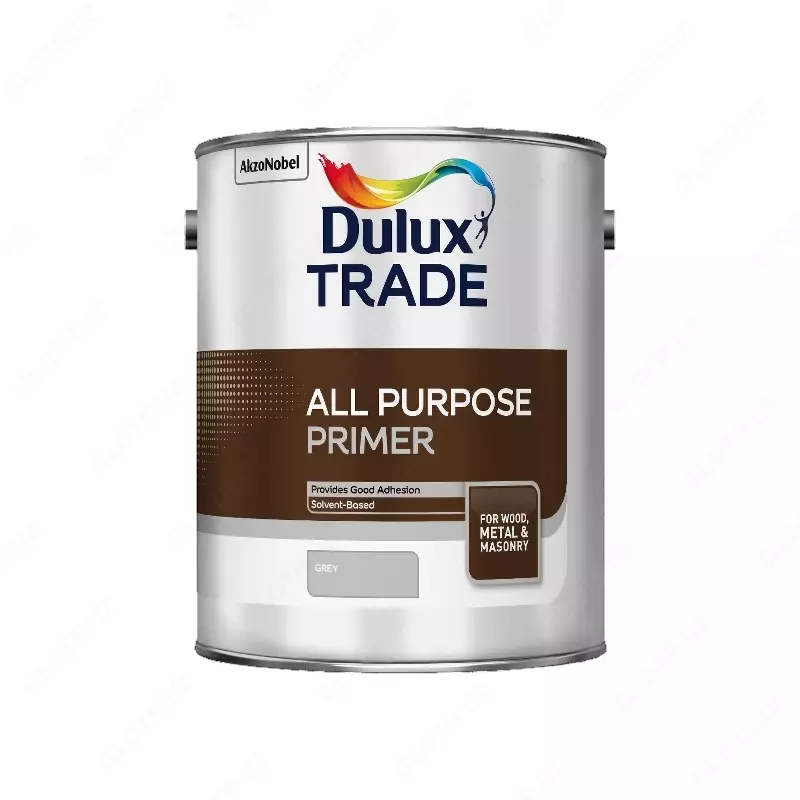Dulux Trade All Purpose Primer Grey (1 л) — универсальная грунтовка на основе растворителя