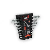 Lit 8 dona kombinatsiyalashgan kalitlar to‘plami— bu 8 dona ochiq og‘iz va halqali qismni birlashtirgan kombinatsiyalashgan kalitlardan iborat to‘plam.