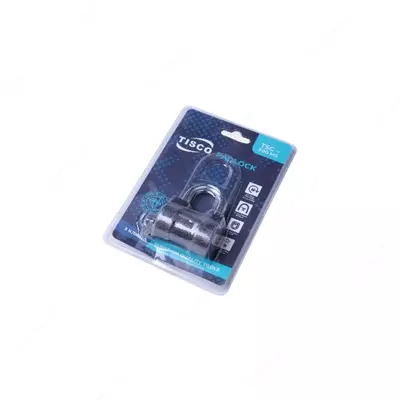 Навесной замок Tisco Padlock TSC-50MS — это надежное устройство для защиты имущества