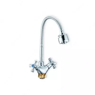 Смеситель DTZ4-E827 — это двухвентильный смеситель для кухни