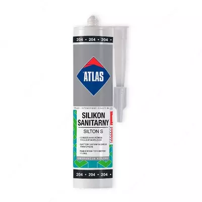 Atlas Силикон Sanitarinis Silton S 204 280 мл Atlas Силикон Sanitarinis Silton S 204 280 мл