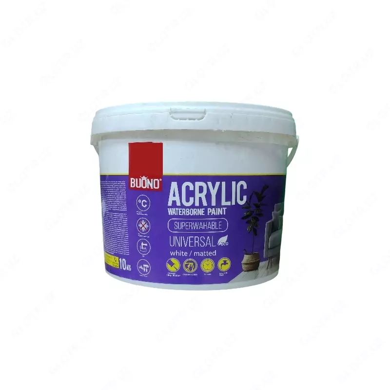 Buono Acrylic Waterborne Paint 10 kg (mat oq)