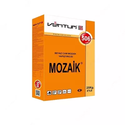 VENTUMКафельный клей мазайка Белый - 506 (25 кг) VENTUMКафельный клей мазайка Белый - 506 (25 кг)