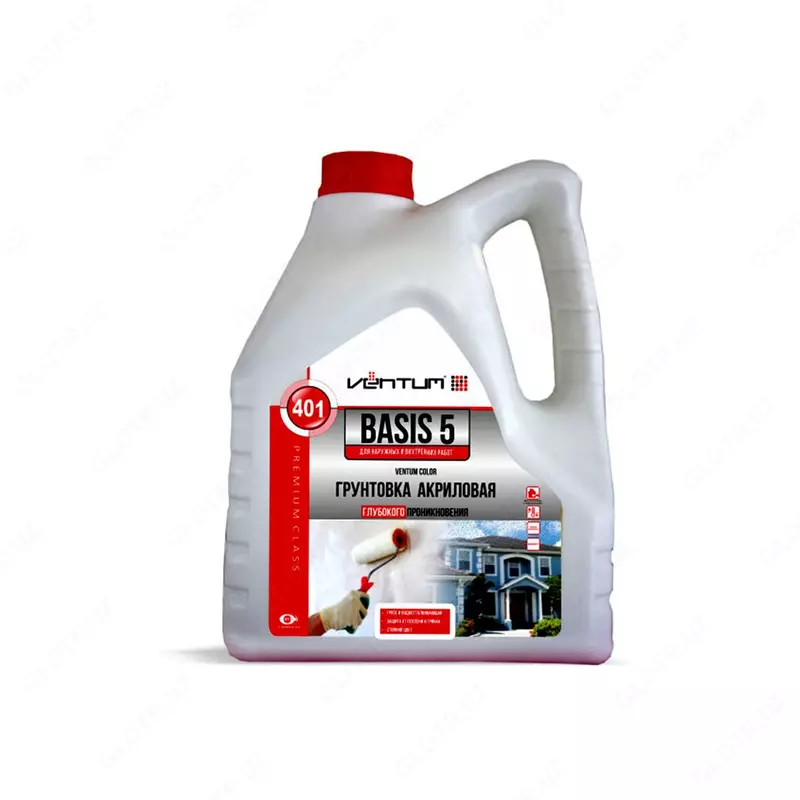 Ventum Basis 1/5 (5 kg) akril gruntovkasi