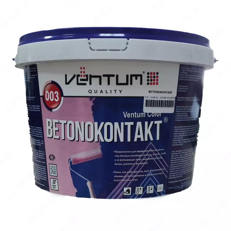 Грунтовка VENTUM Beton Kontakt 003 (15 кг)