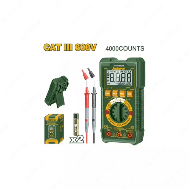 Цифровой мультиметр Jadever CAT III 600V
