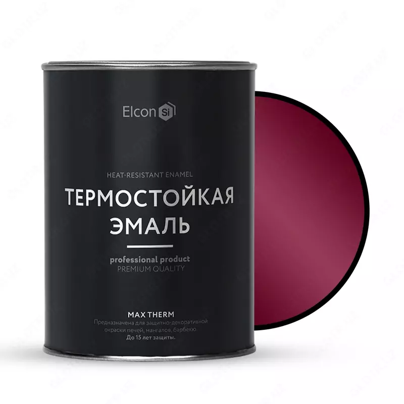 Термостойкая универсальная эмаль "Elcon" Max Therm