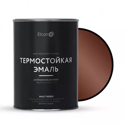 Термостойкая универсальная эмаль "Elcon" max therm