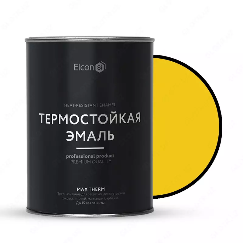 Термостойкая универсальная эмаль "Elcon" Max Therm