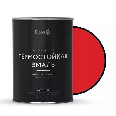 Термостойкая универсальная эмаль "Elcon" Max Therm