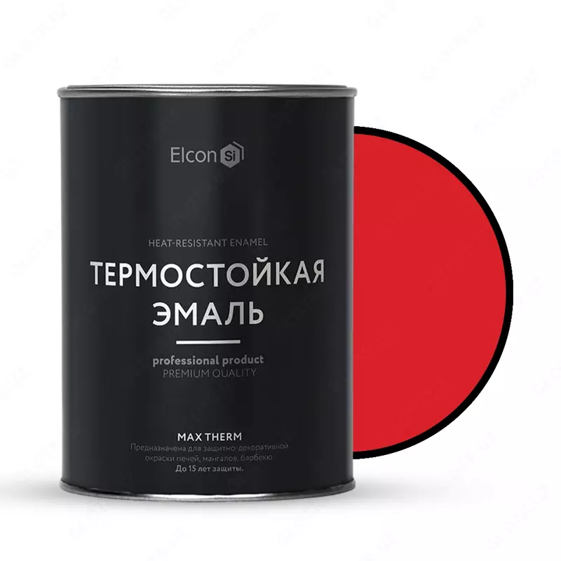 Термостойкая универсальная эмаль "Elcon" Max Therm