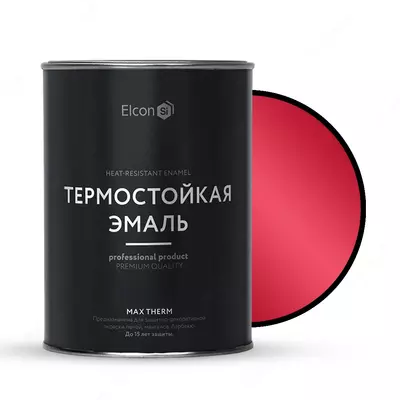 Термостойкая универсальная эмаль "Elcon" Max Therm