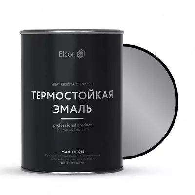 Термостойкая универсальная эмаль "Elcon" Max Therm