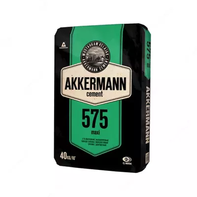 Tsement sumkalarda "AKKERMANN 575 MAXI".