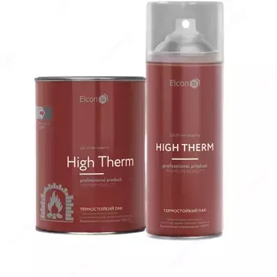 Termostoyik lak pechlar va kaminlar uchun "Elcon" 0