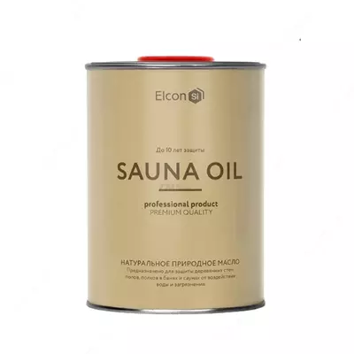 Масло для защиты древесины "Elcon" Sauna Oil