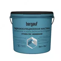 BERGAUF HYDRO-TEC MEMBRANE Гидроизоляционная мастика под плиточные облицовки 4 кг.