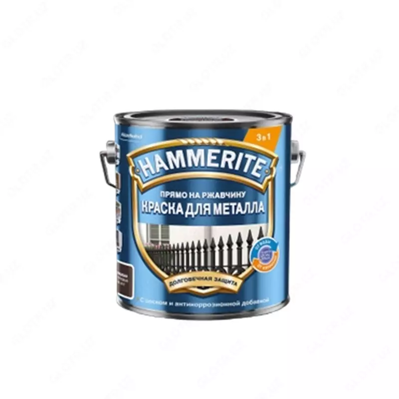 Высокопроизводительная краска - HAMMERITE DUZ DARK BROWN ( 2
