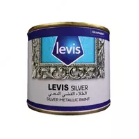 Декоративная металлическая краска - LEVIS SILVER ( 250 ML ).