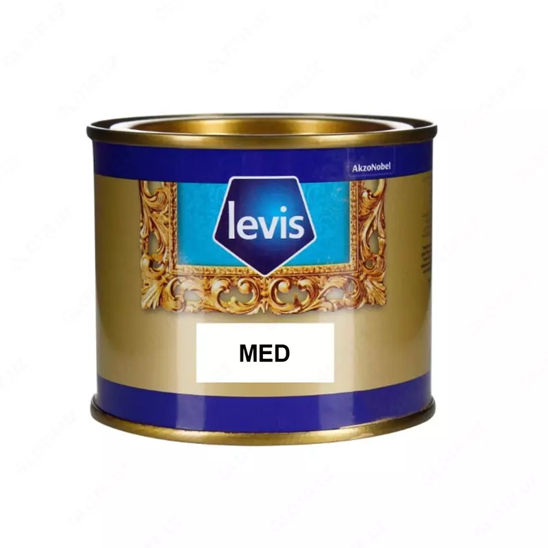 Yog‘ asosidagi dekorativ bo‘yoq — LEVIS MED (250 ML).