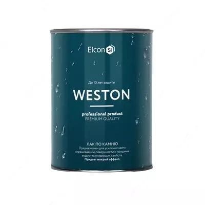 Toshli lak (ho'l tosh effektli) "Elcon" Weston