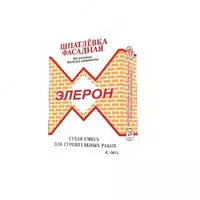 Шпатлёвка фасадная белая ELERON 003.