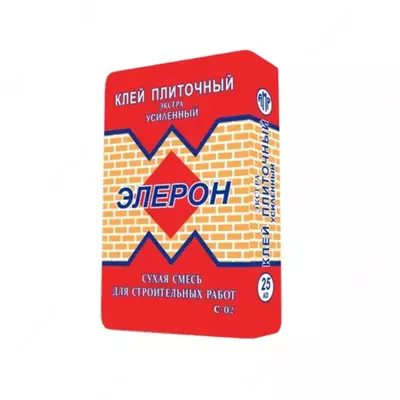 Клей плиточный усиленный ELERON 02.