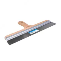 Фасадный шпатель DEKOR 400 мм с деревянной ручкой