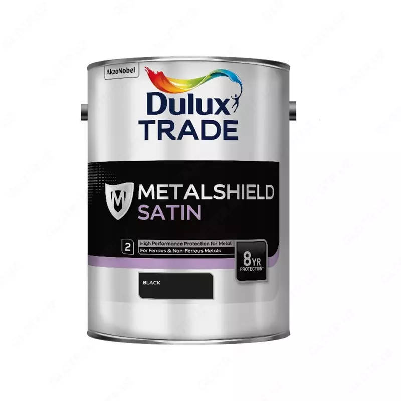 Высококачественная алкидная эмаль METALSHIELD SATIN BLACK ( 5 L )