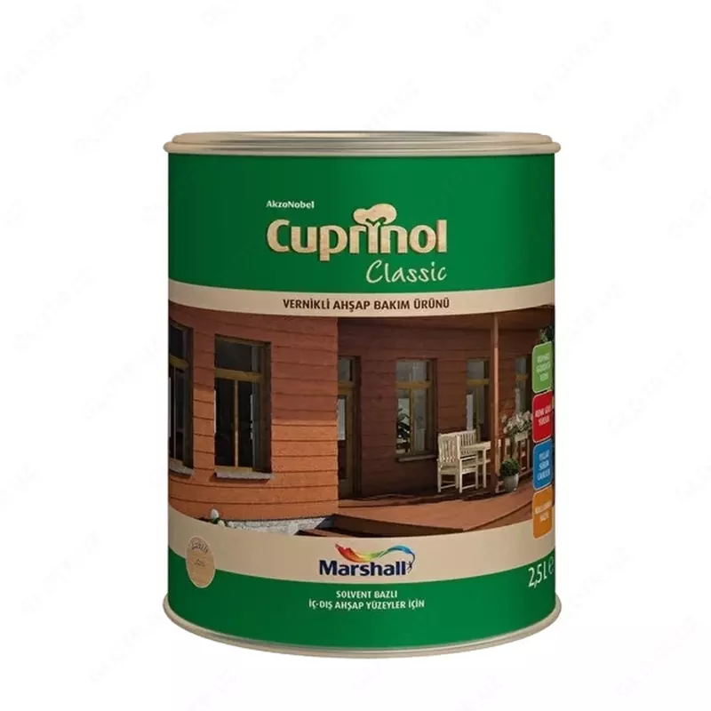 Yuqori sifatli poliuretan-akril lak – PARKET VERNIK (12 kg) Kuprinol