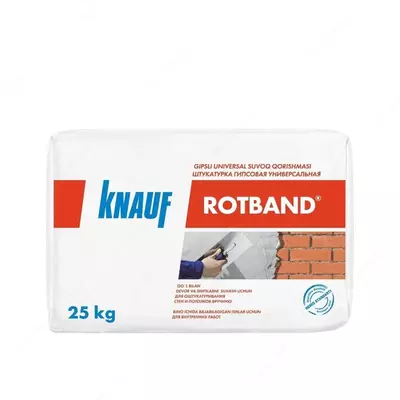 KNAUF RODBOND (25 kg) gipsokarton va dekorni yopishtirish uchun gips asosli montaj yelimi