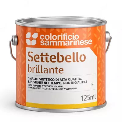 Settebello Brillante 125ml (золотая краска)