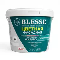 BLESSE Цветная фасадная акриловая краска (20 кг)
