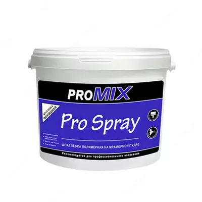 Сухая финишная шпаклёвочная смесь ProSpray 1-3мм 25 кг