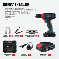  Akkumulyatorli drel-shurupovyort ALTECO CD 16-28