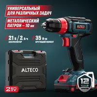   Аккумуляторная дрель-шуруповерт ALTECO CD 21-35
