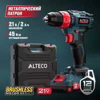  Chotkasiz akkumulatorli drel-shurupovyort ALTECO CD 21-45 BL - 