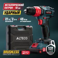  Chotkasiz akkumlyatorli del-shurupovyort ALTECO CID 21-45 BL - 