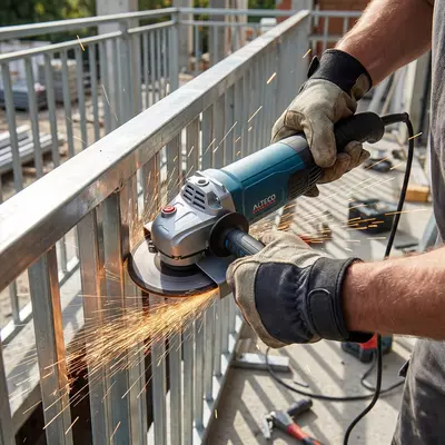  Угловая шлифмашина ALTECO Heavy Duty AGH 2200-230 Только в розницу